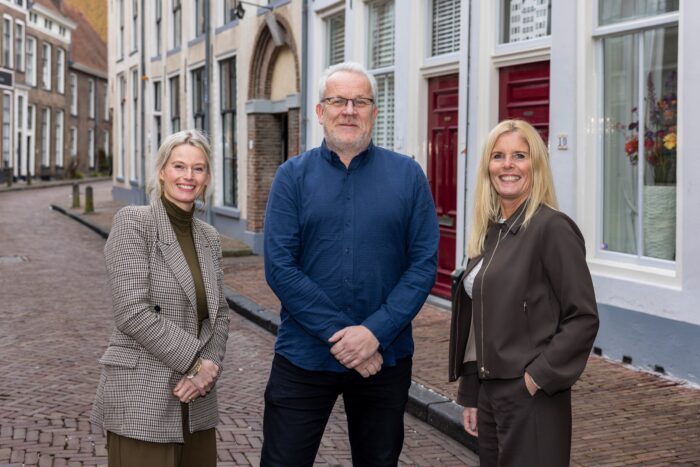 Teamfoto met van links naar rechts: Daniëlle van Assen, Henk de Leeuw en Ingrid de Weerd